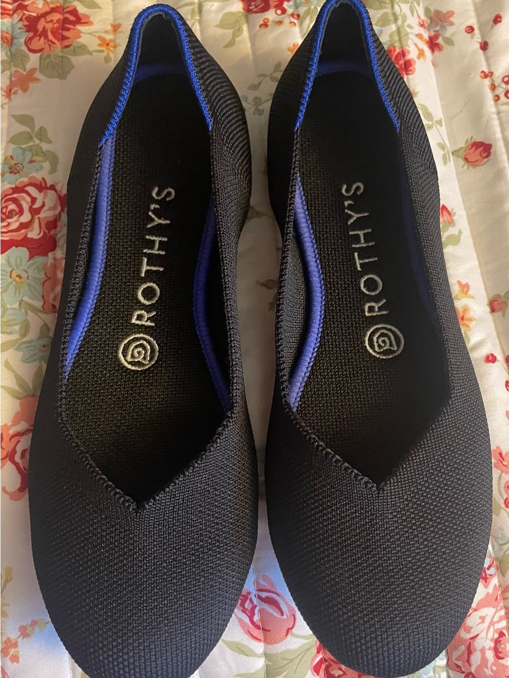 NWOT Rothy's Black Ballet Flats